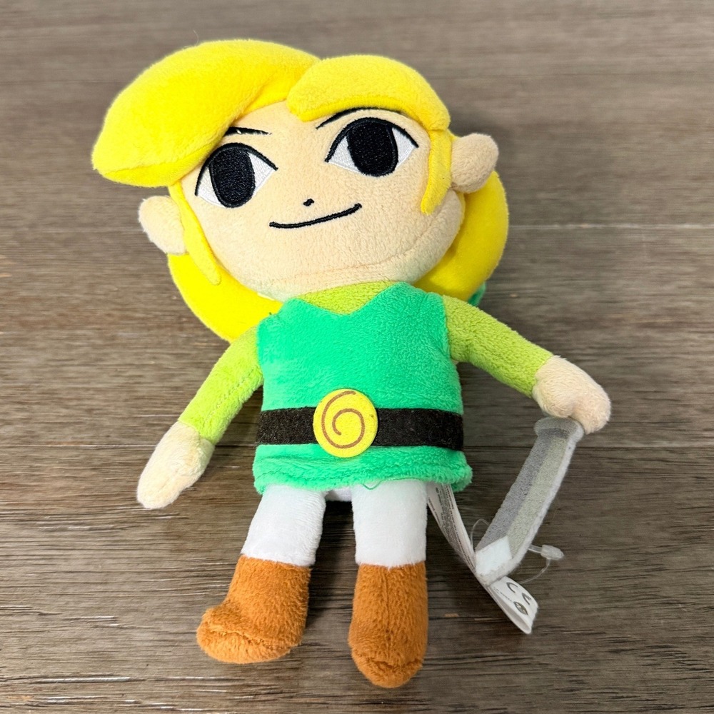 Nintendo Legend of Zelda Wind Waker HD Toon Link Plush Little Buddy 2014